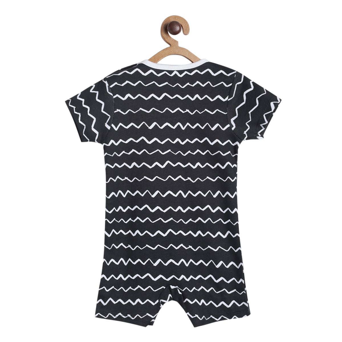 Pack of 1 romper - black for New Born