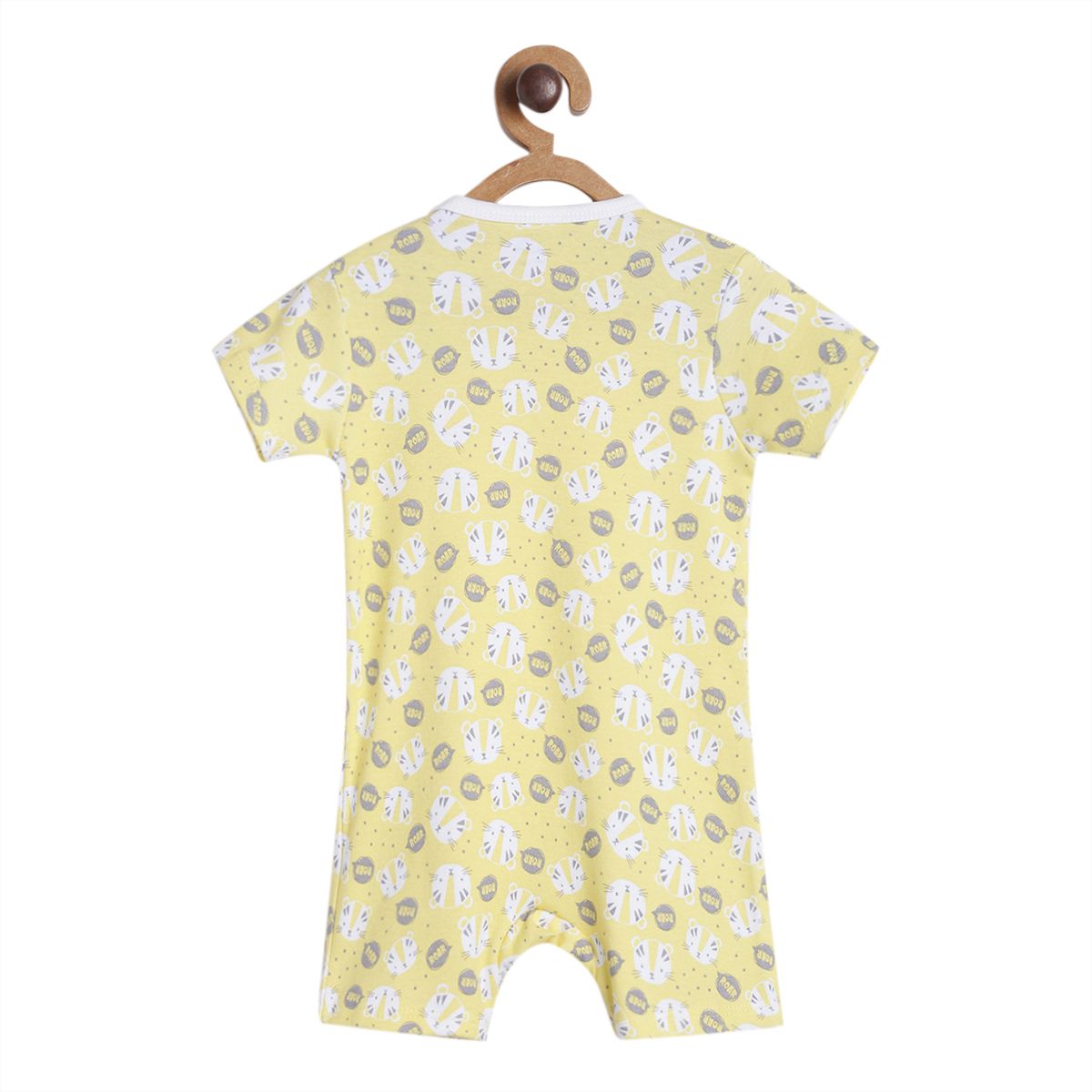 Pack of 1 romper - yellow for New Born