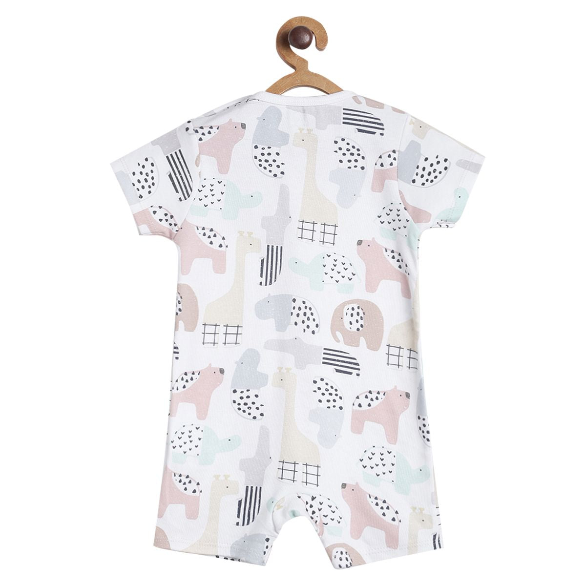 Pack of 1 romper - white for New Born