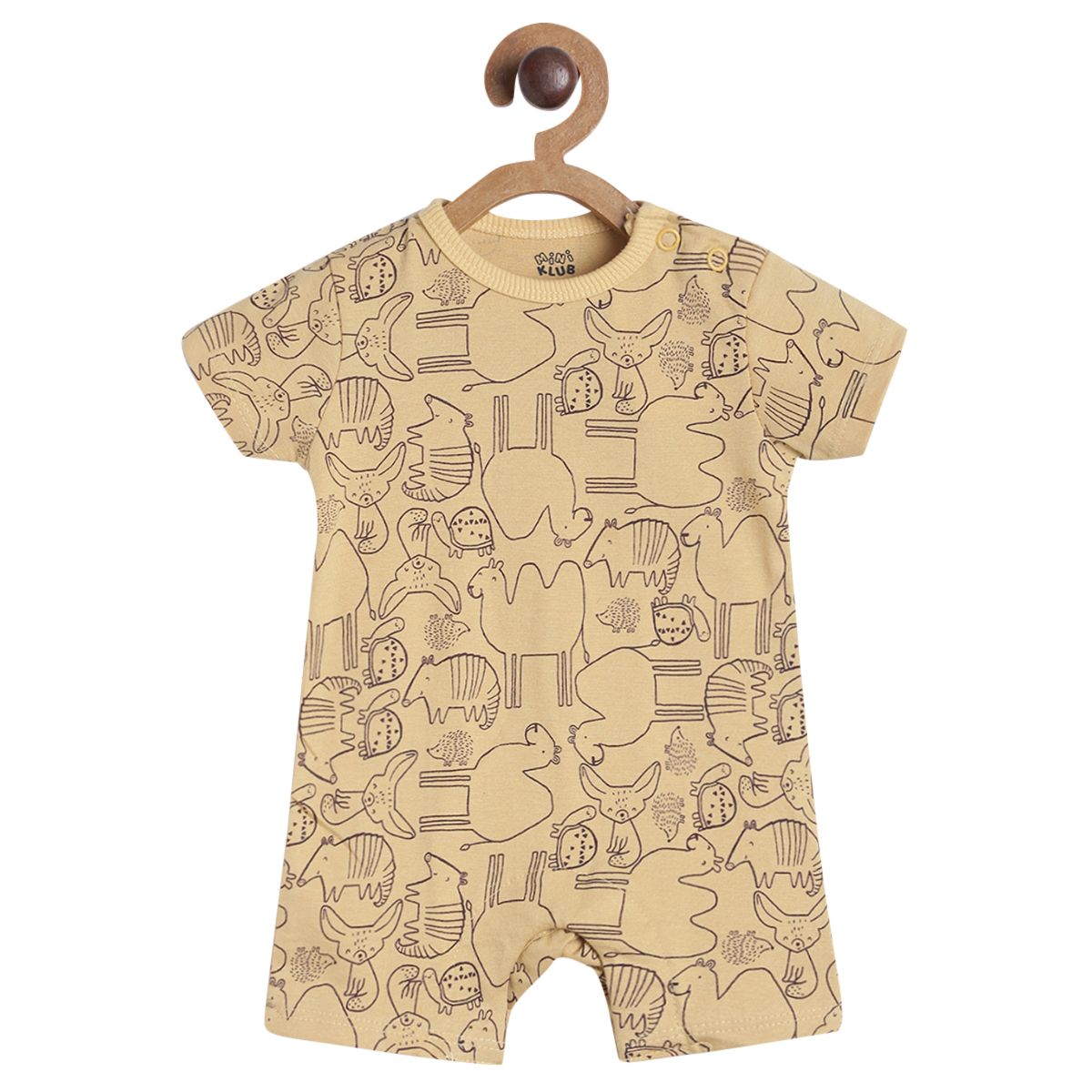 Pack of 1 romper - yellow for New Born