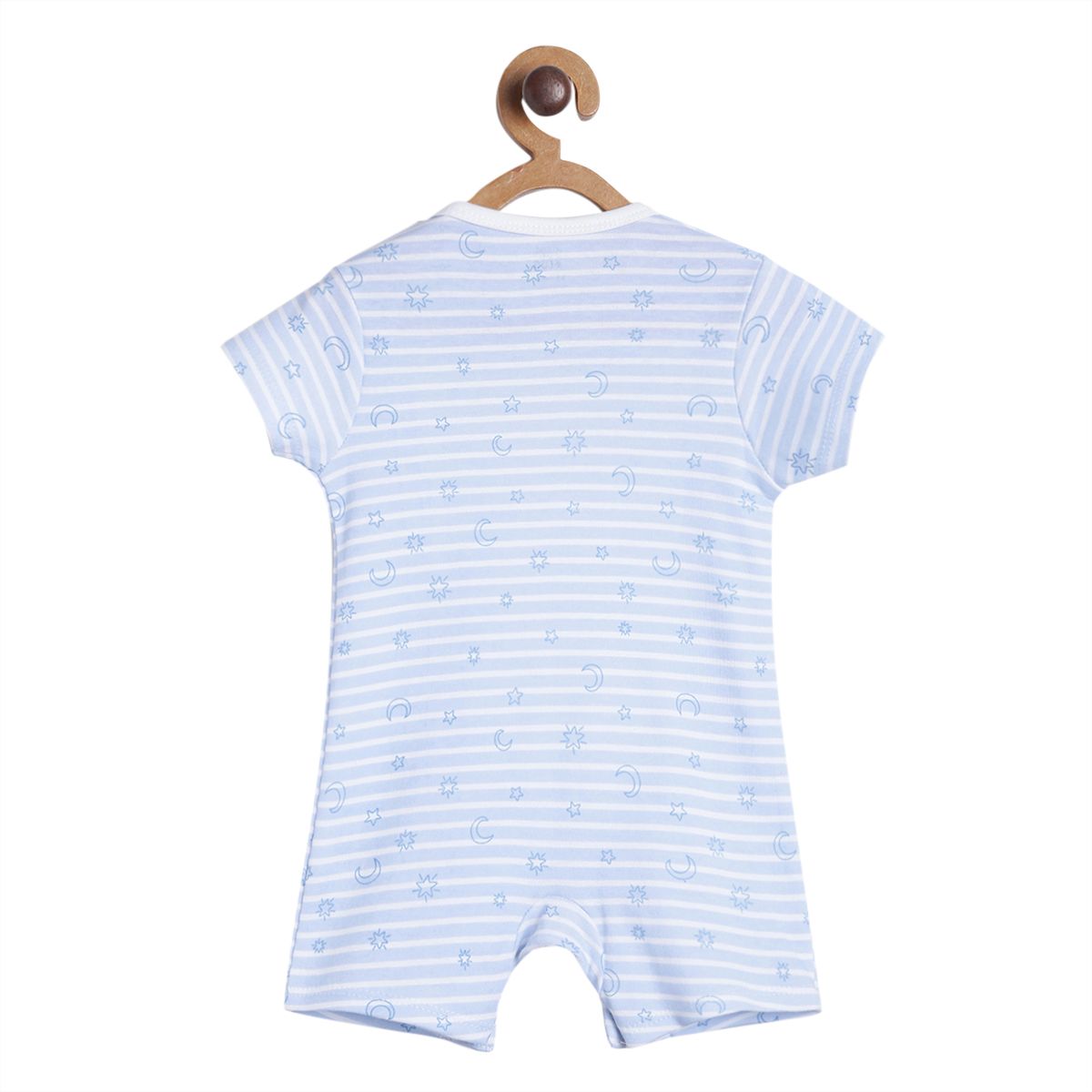 Pack of 1 romper - blue for New Born