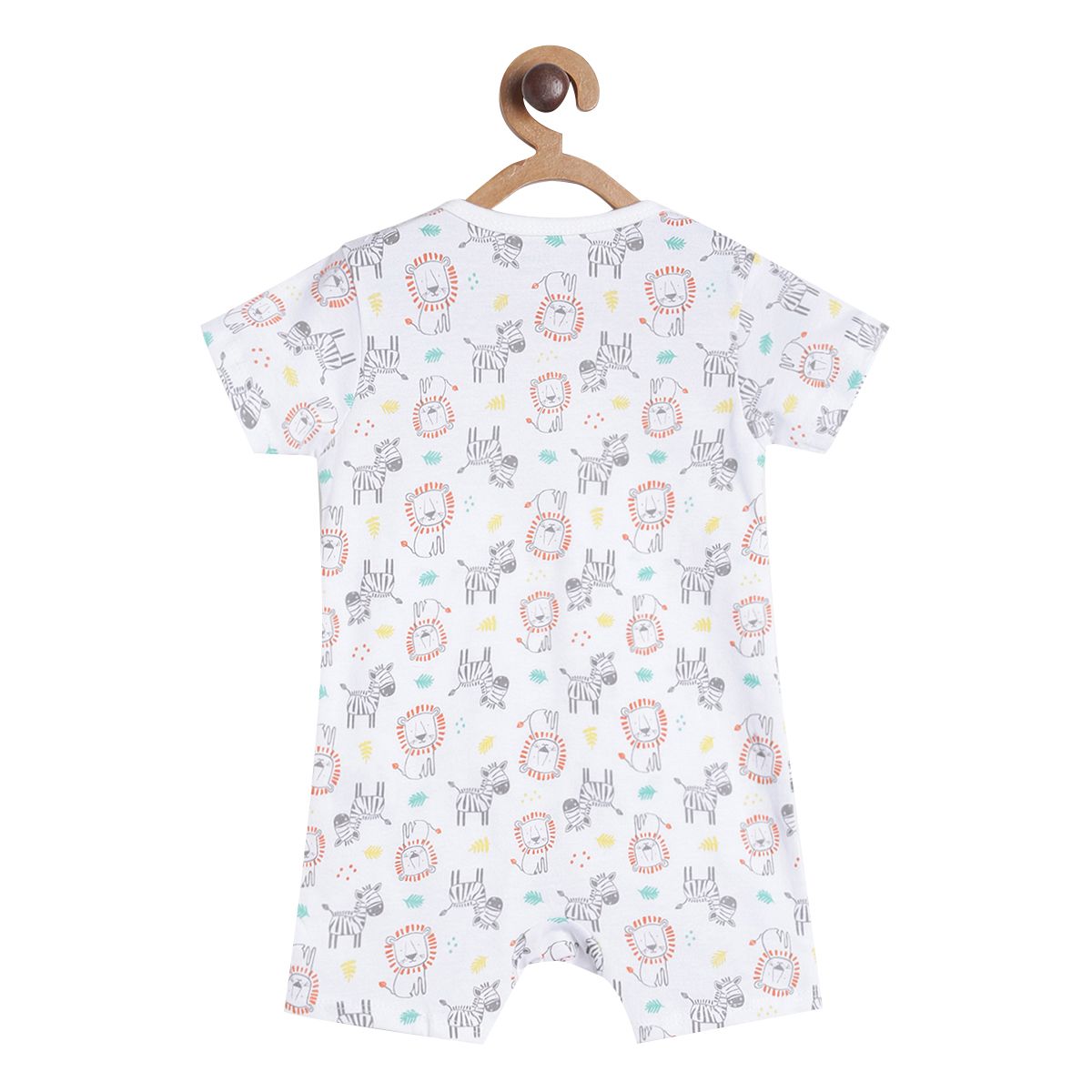 Pack of 1 romper - white for New Born