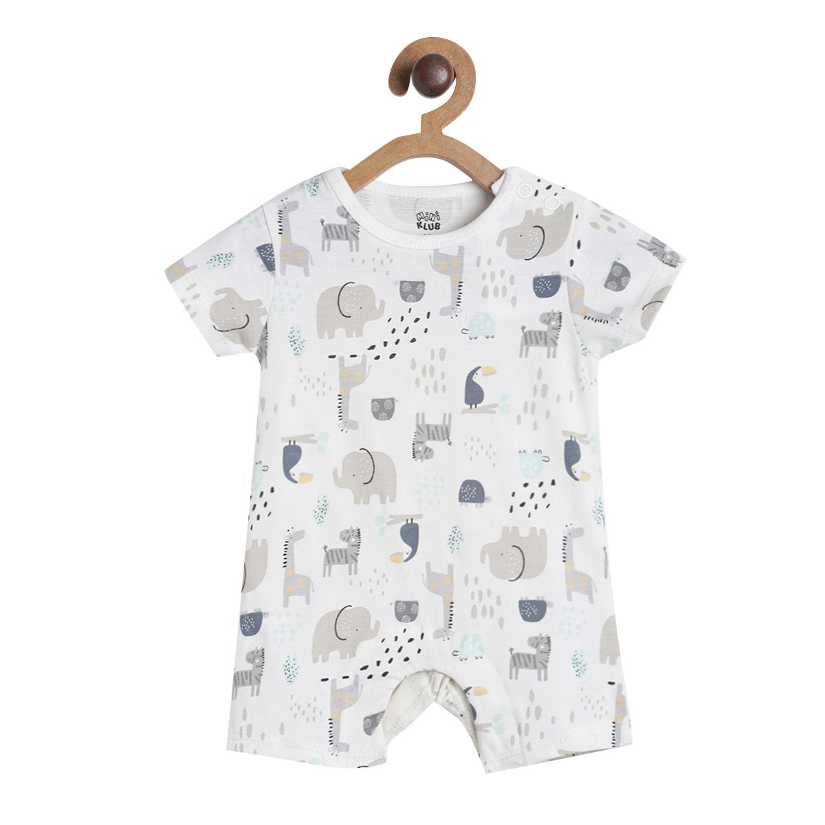 Pack of 1 romper - offwhite for New Born