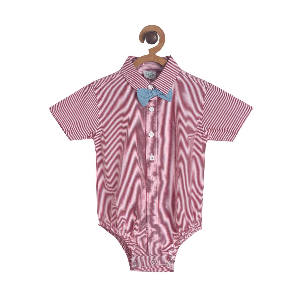 Pack of 2 bodysuit and shorts set - light violet & blue for New Born