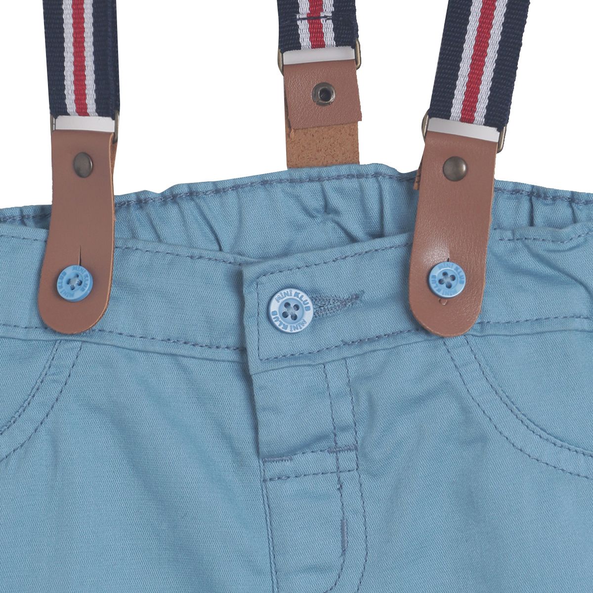 Pack of 2 bodysuit and shorts set - light violet & blue for New Born