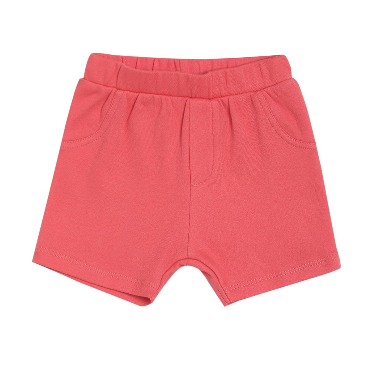 Pack of 2 bodysuit and shorts set - white & red for New Born