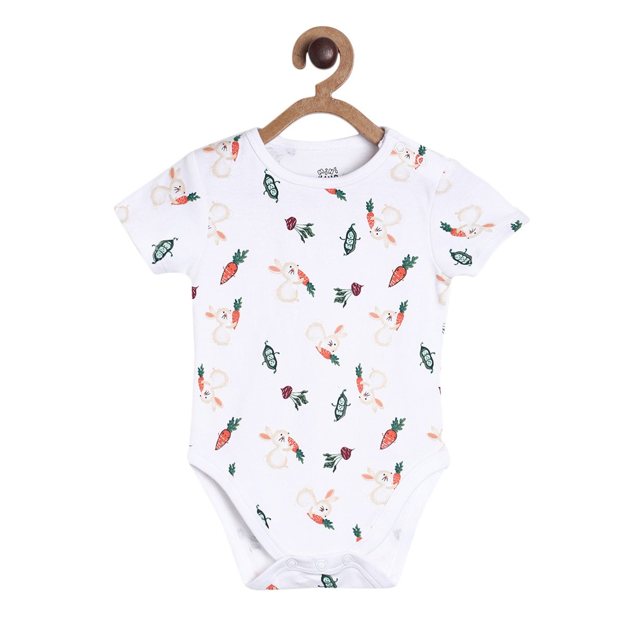 Pack of 2 bodysuit and shorts set - white for New Born