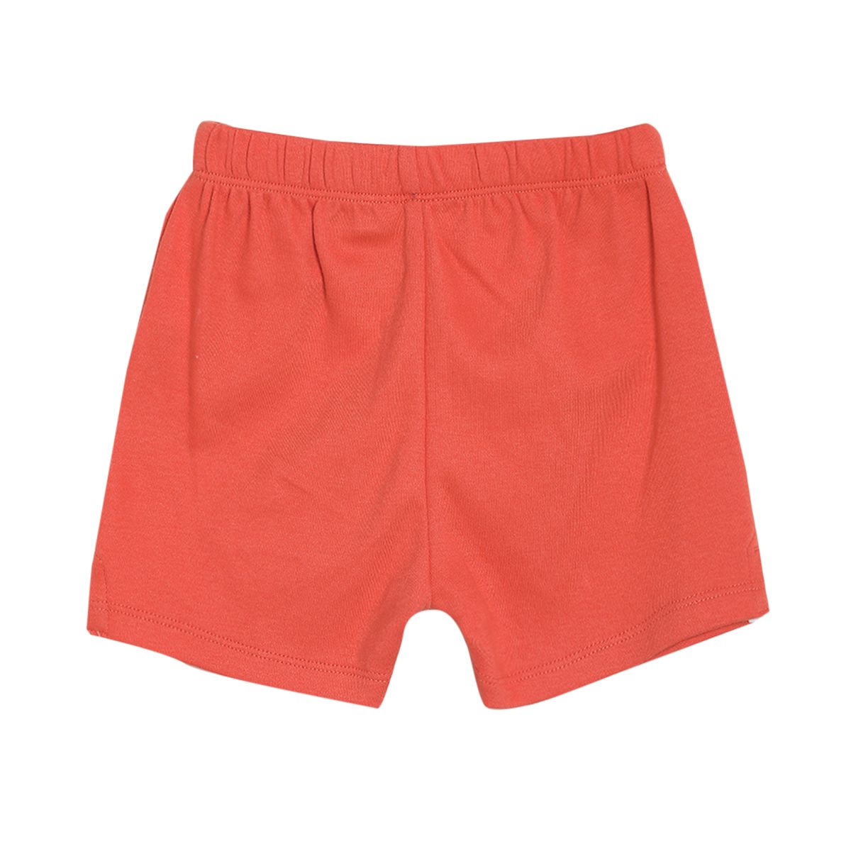Pack of 2 tee and shorts set - white & red for 0-3 Months