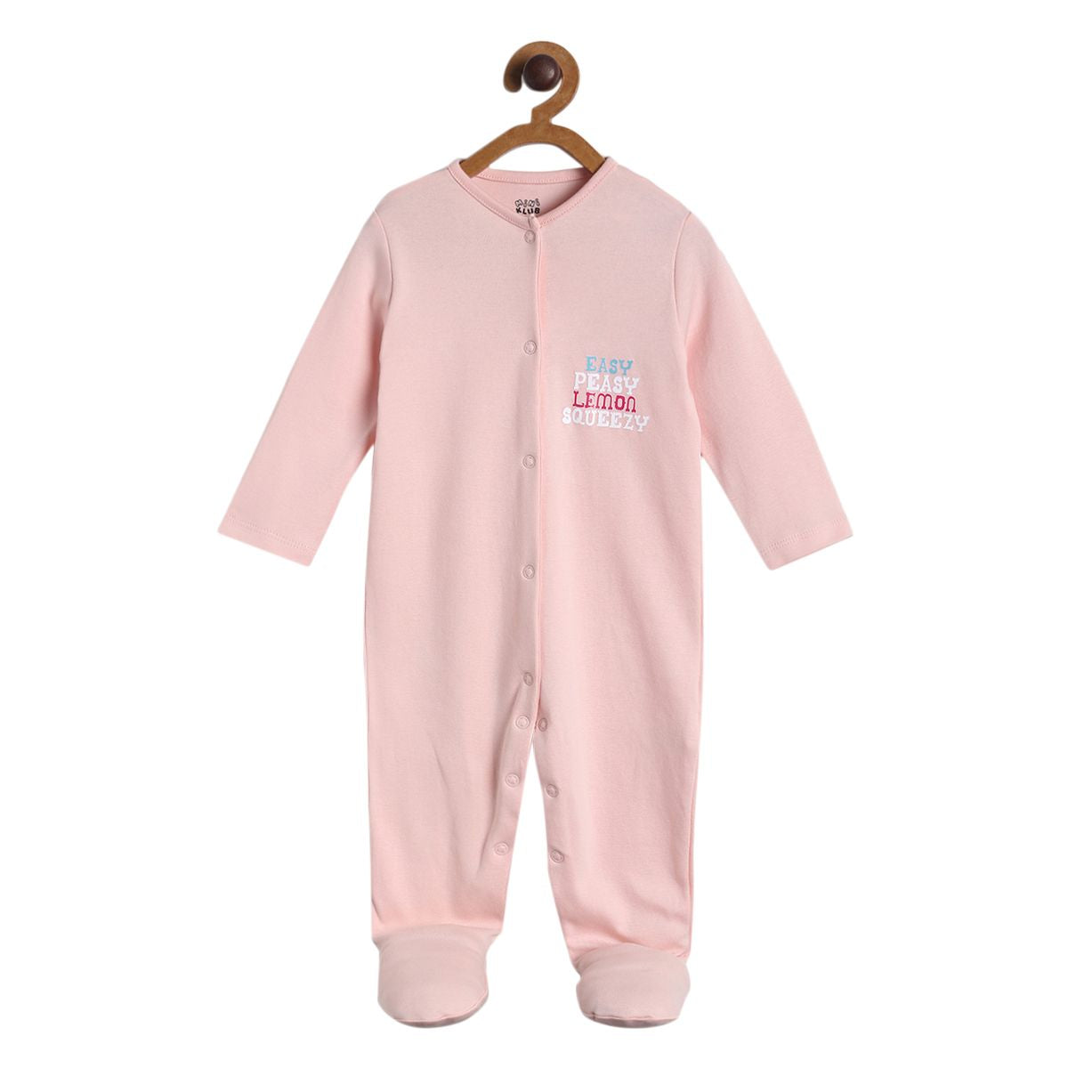 Pack of 1 sleepsuit - lilac for New Born