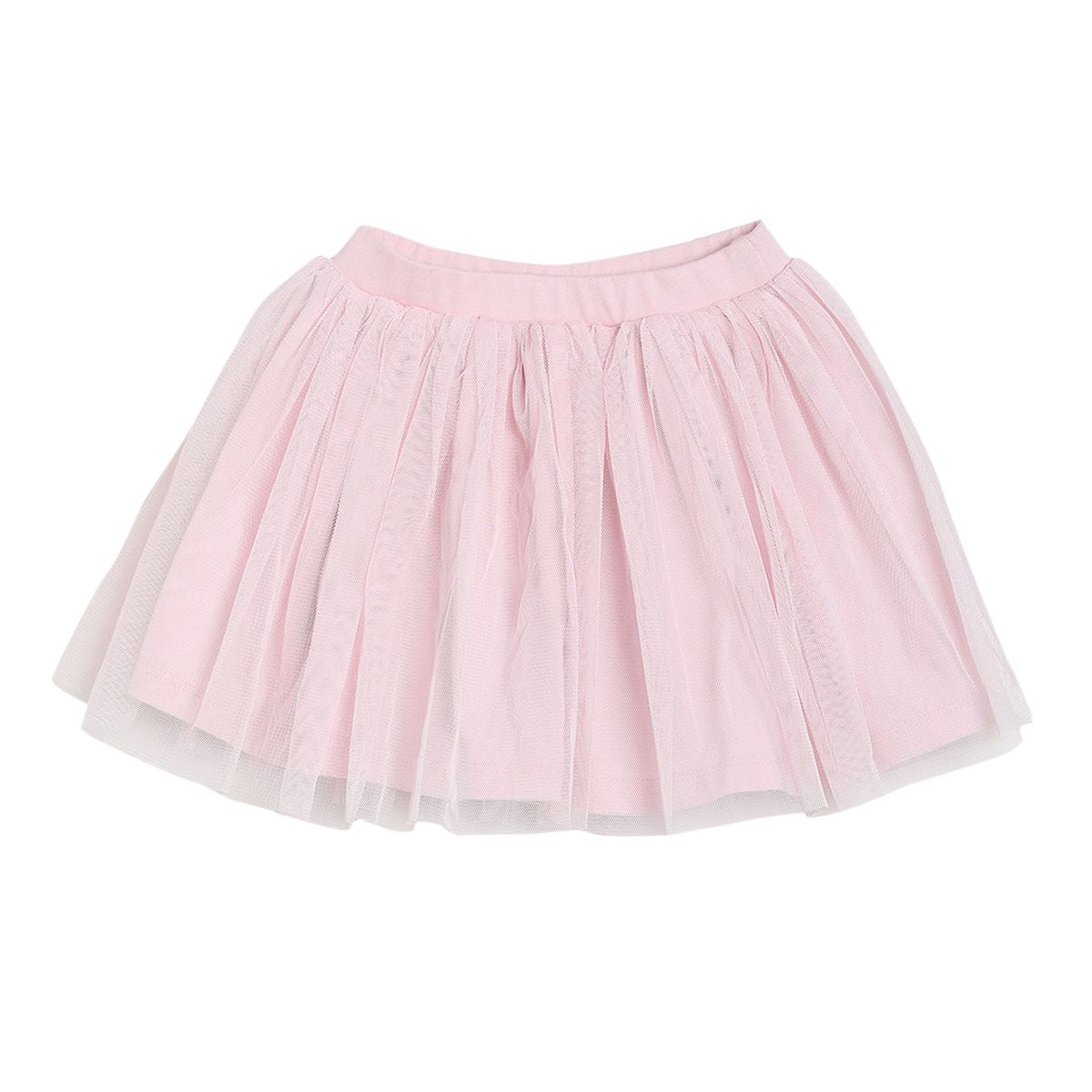 Pack of 2 top and skirt set - white & light baby pink for 0-3 Months