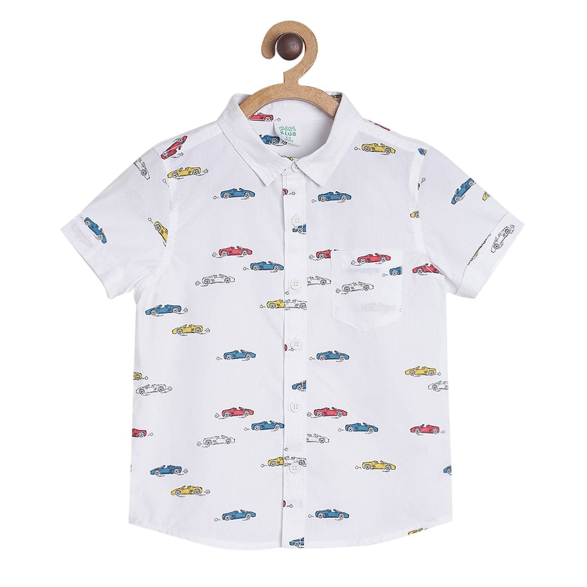 Pack of 1 woven shirt - white for 3-6 Months