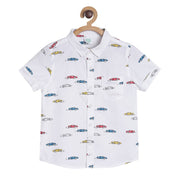 Pack of 1 woven shirt - white for 3-6 Months