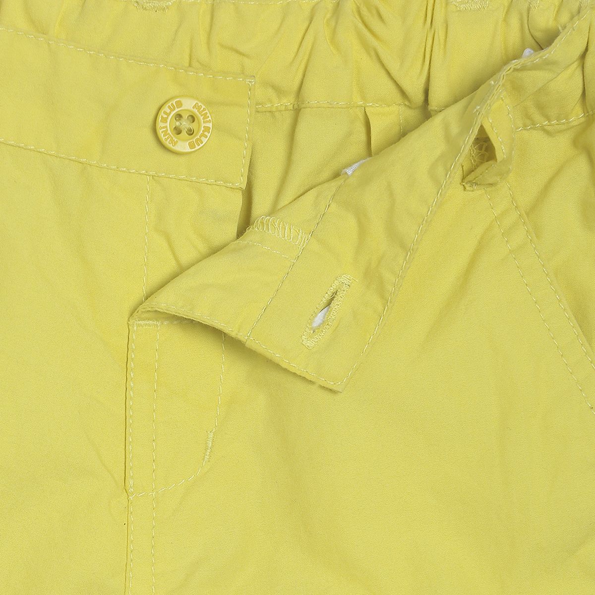 Pack of 1 woven shorts - yellow for 3-6 Months