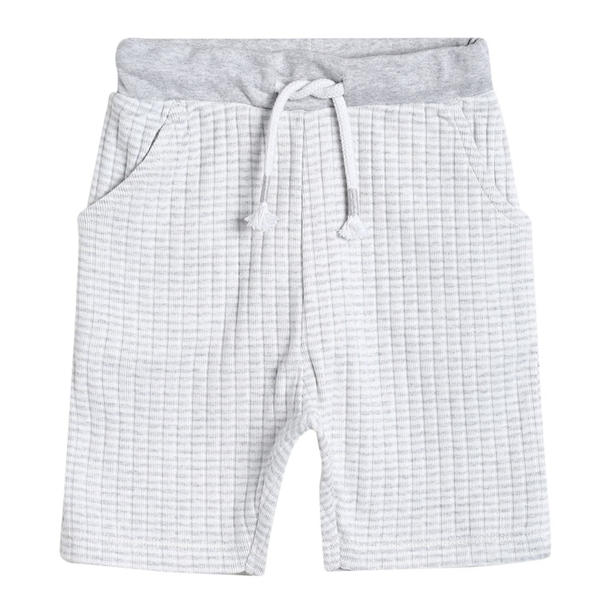 Pack of 1 knit shorts - off white for 3-6 Months