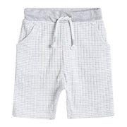Pack of 1 knit shorts - off white for 3-6 Months
