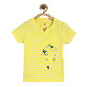 Pack of 1 t-shirt - yellow for 3-6 Months