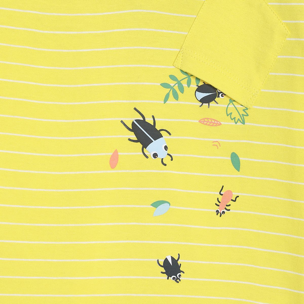 Pack of 1 t-shirt - yellow for 3-6 Months