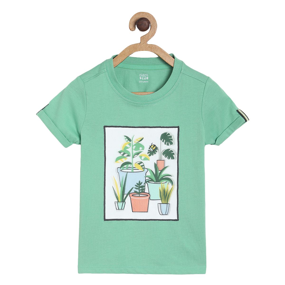 Pack of 1 t-shirt - green for 3-6 Months