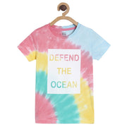 Pack of 1 t-shirt - white & baby pink for 3-6 Months
