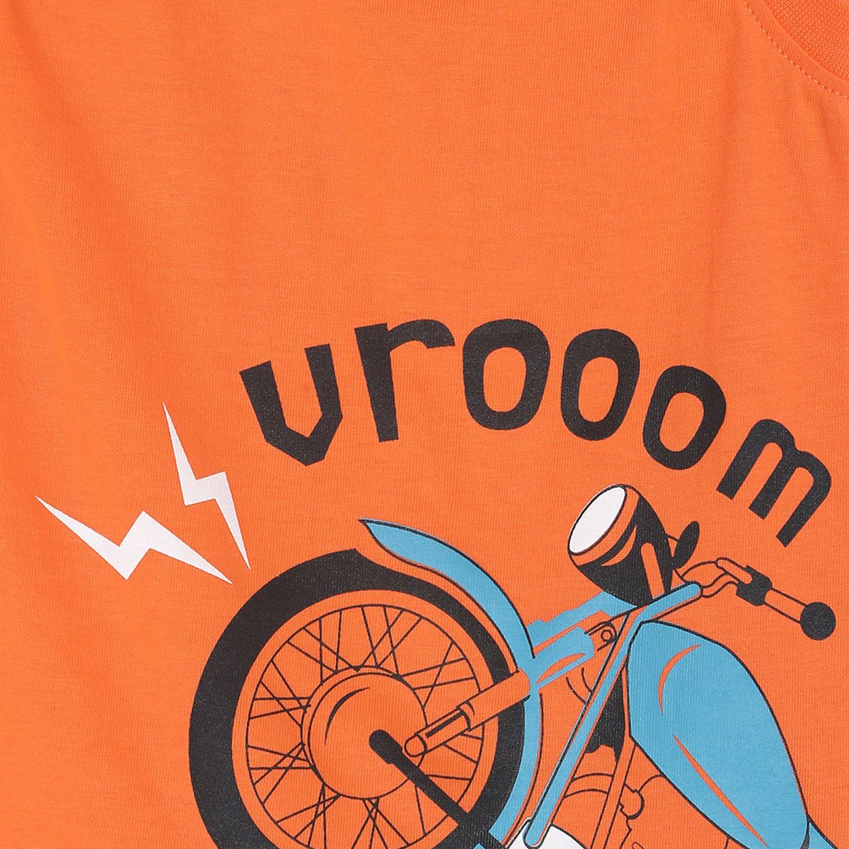 Pack of 1 t-shirt - orange for 3-6 Months