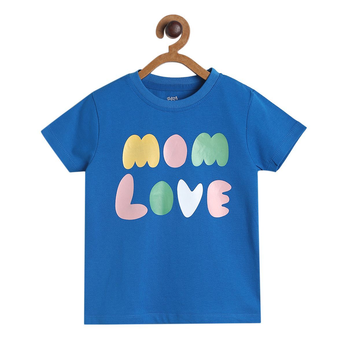 Pack of 1 knit t-shirt - navy for 3-6 Months