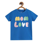 Pack of 1 knit t-shirt - navy for 3-6 Months