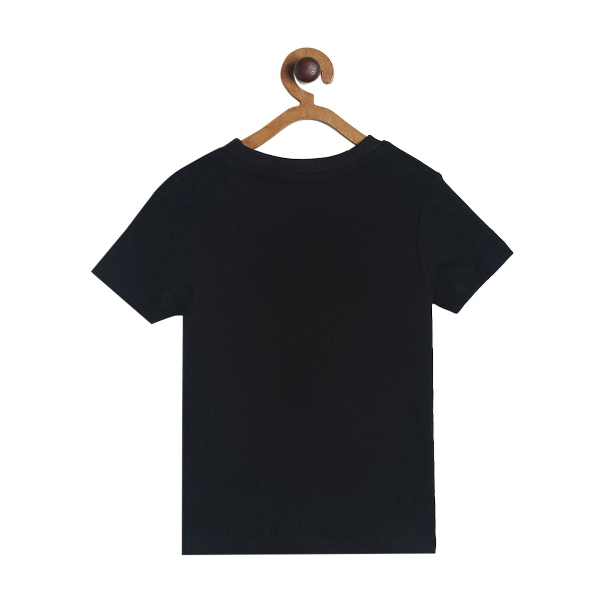 Pack of 1 knit t-shirt - black for 3-6 Months