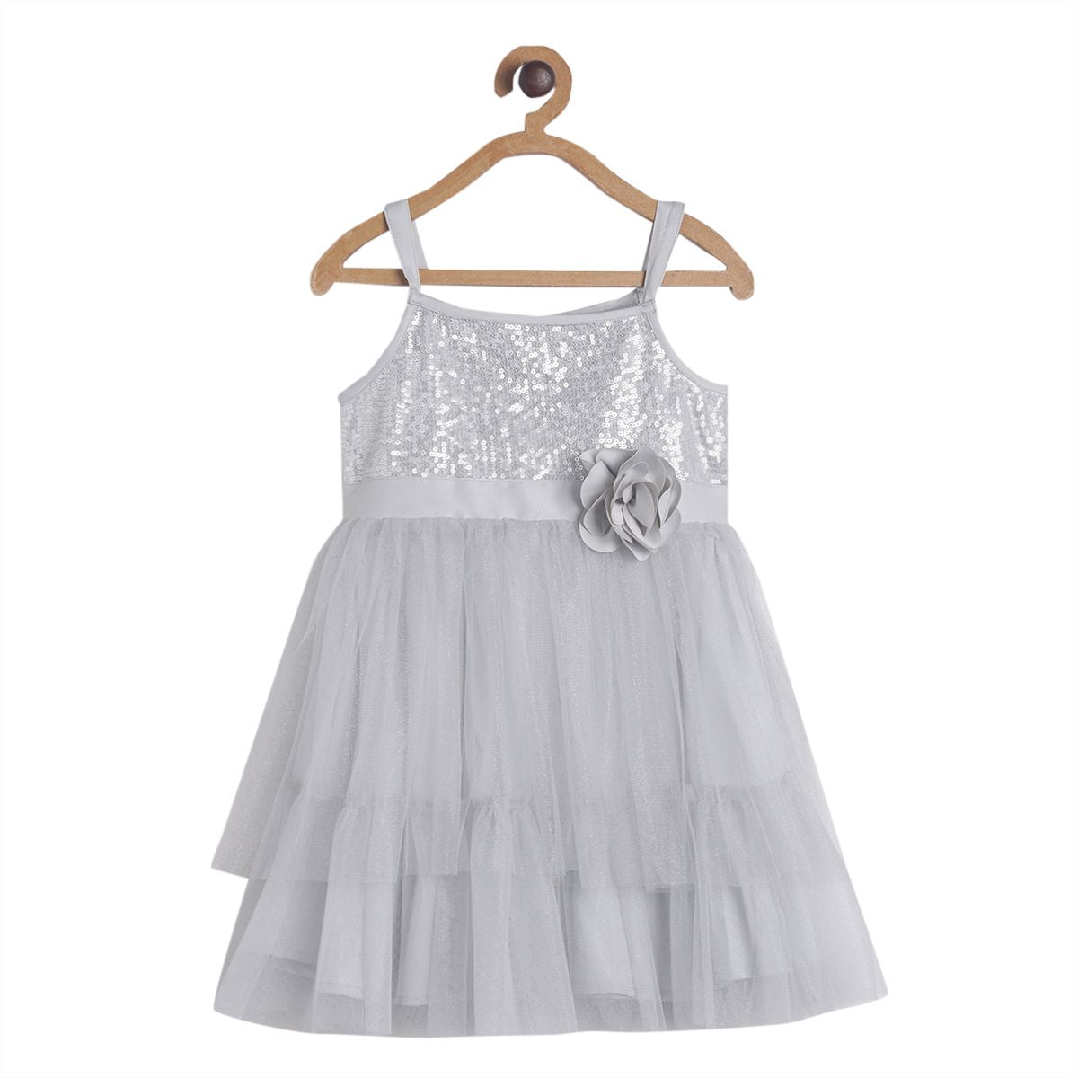 Pack of 2 party dress - grey for 3-6 Months