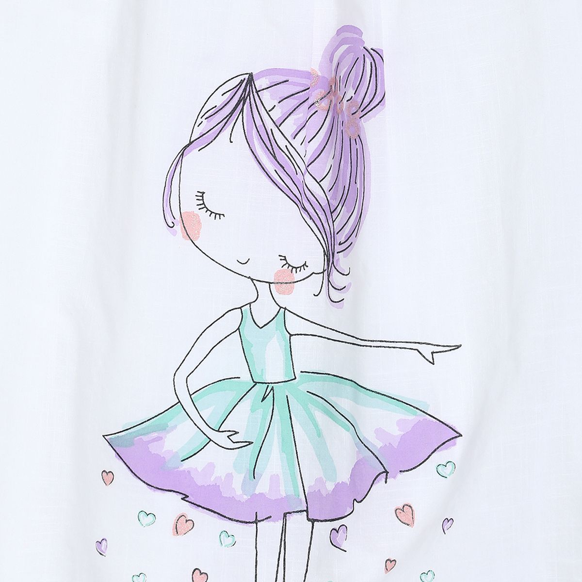 Pack of 1 woven dress - white for 3-6 Months