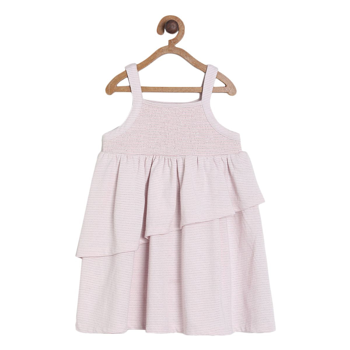 Pack of 1 knit dress - pink for 3-6 Months