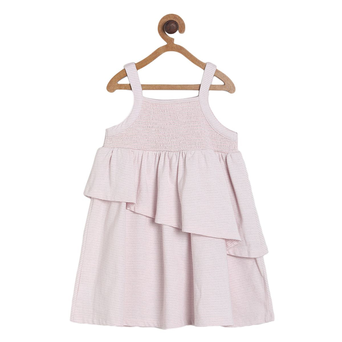Pack of 1 knit dress - pink for 3-6 Months