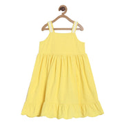 Pack of 1 knit dress - yellow for 3-6 Months