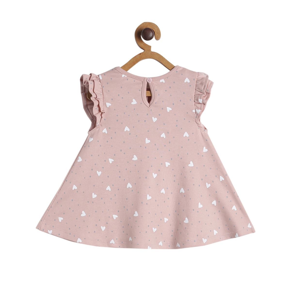 Pack of 1 knit dress - lavender for 3-6 Months