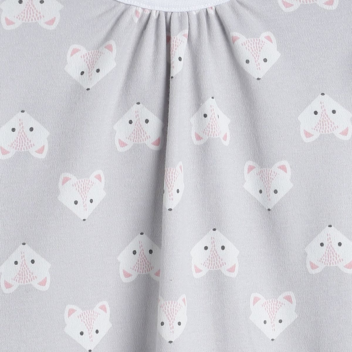 Pack of 1 knit dress - grey for 3-6 Months