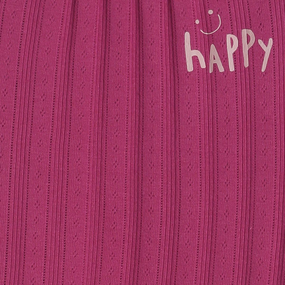 Pack of 1 knit dress - wine for 3-6 Months