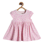 Pack of 1 knit dress - pink for 3-6 Months