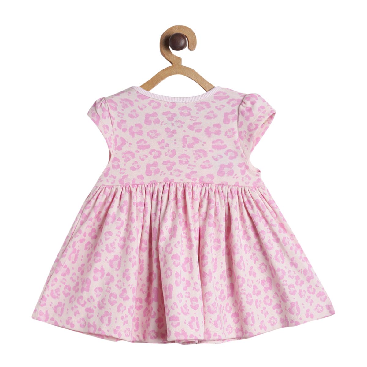 Pack of 1 knit dress - pink for 3-6 Months