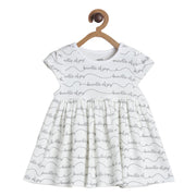 Pack of 1 knit dress - white for 3-6 Months