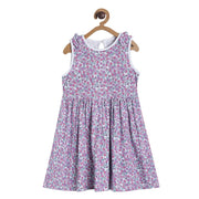 Pack of 1 knit dress - purple for 3-6 Months