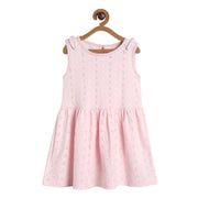 Pack of 1 knit dress - pink for 3-6 Months