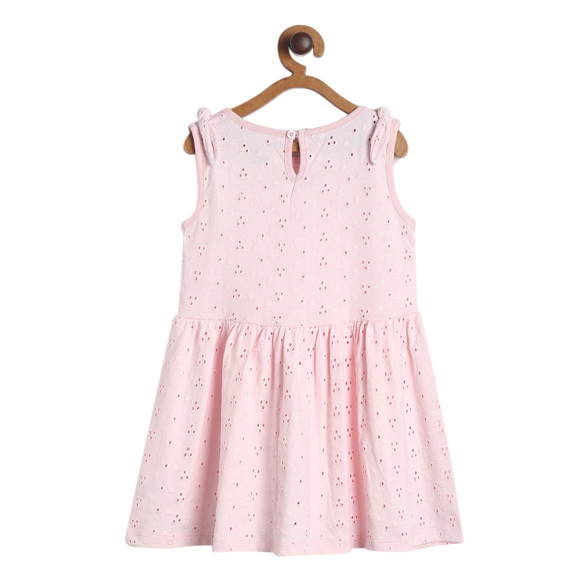 Pack of 1 knit dress - pink for 3-6 Months