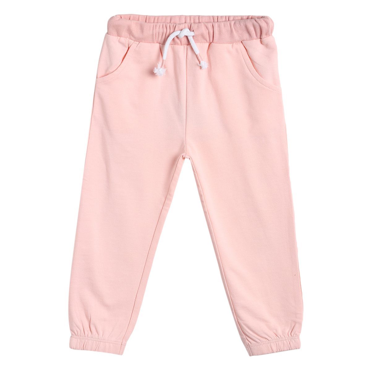 Pack of 1 knit jogger - peach for 3-6 Months