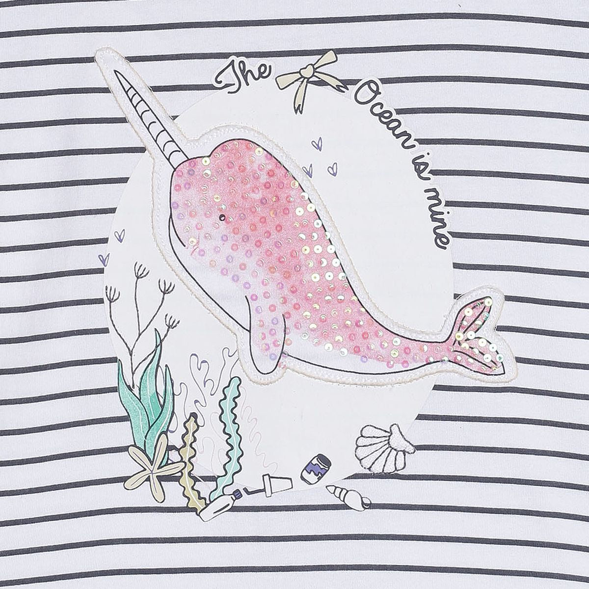 Striper Fish Graphic Knit Tee