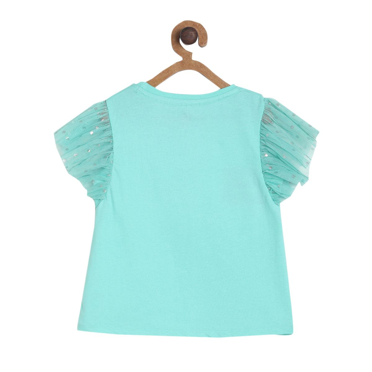 Pack of 1 knit top - aqua for 3-6 Months