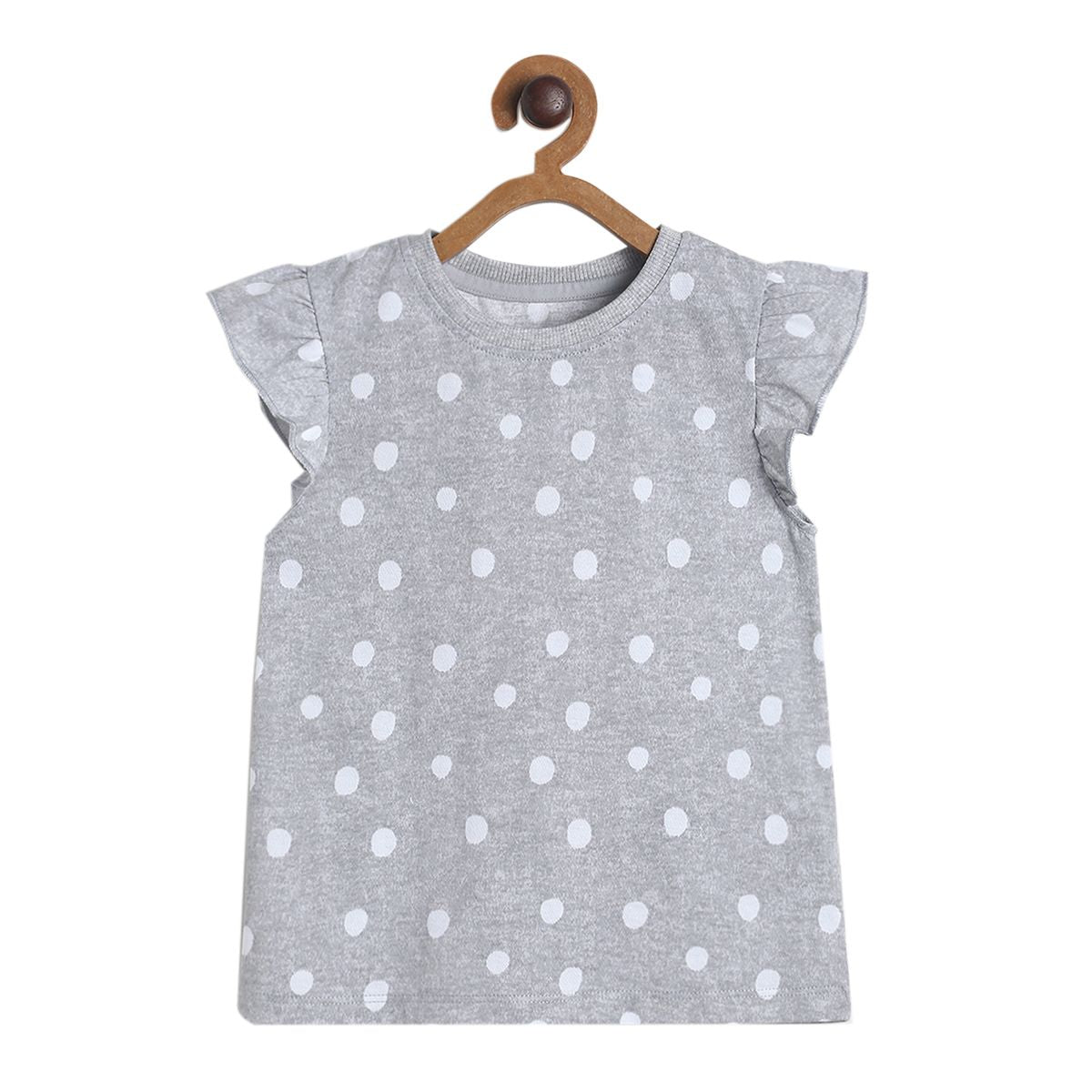 Pack of 1 knit top - grey for 3-6 Months