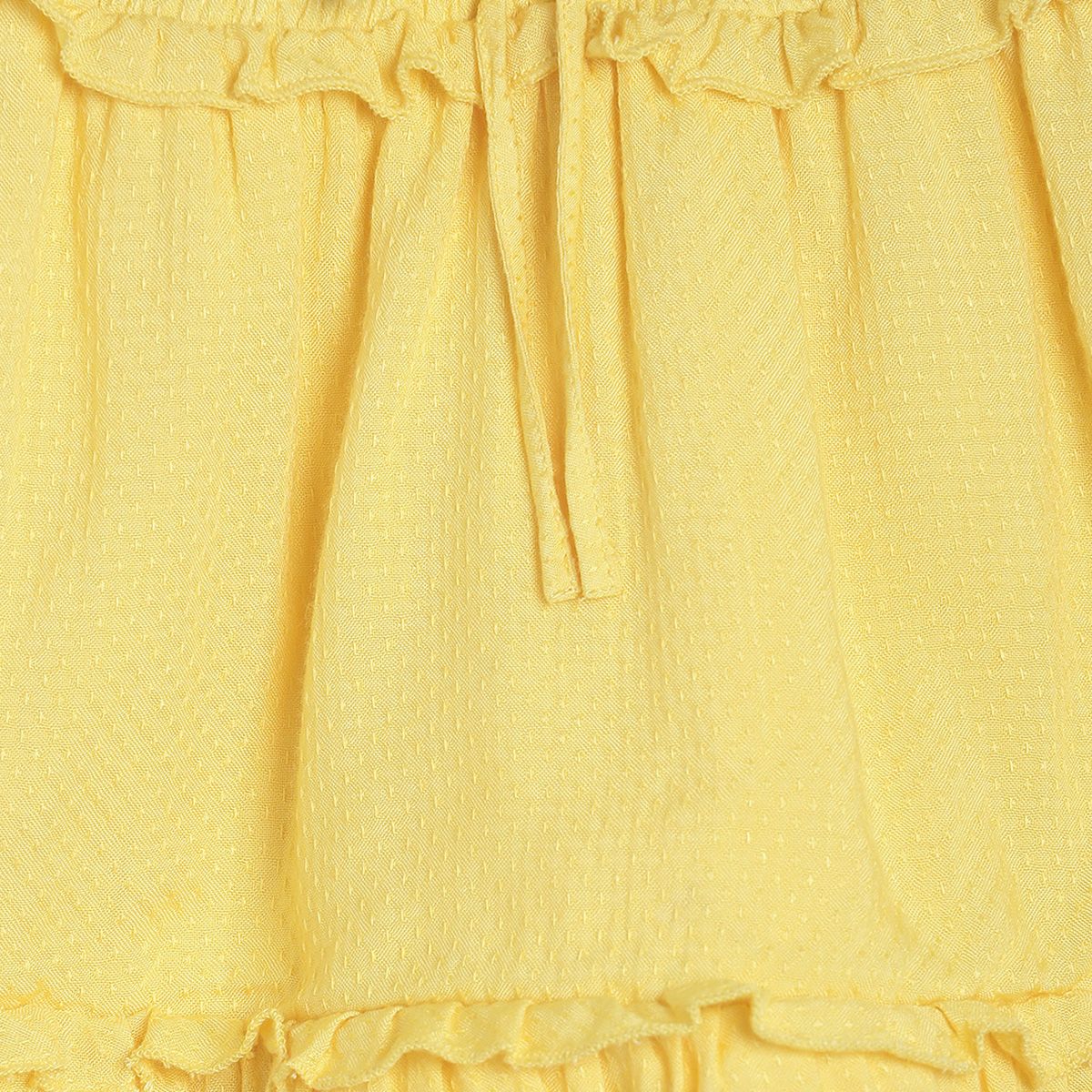 Pack of 1 woven skirt - yellow for 3-6 Months