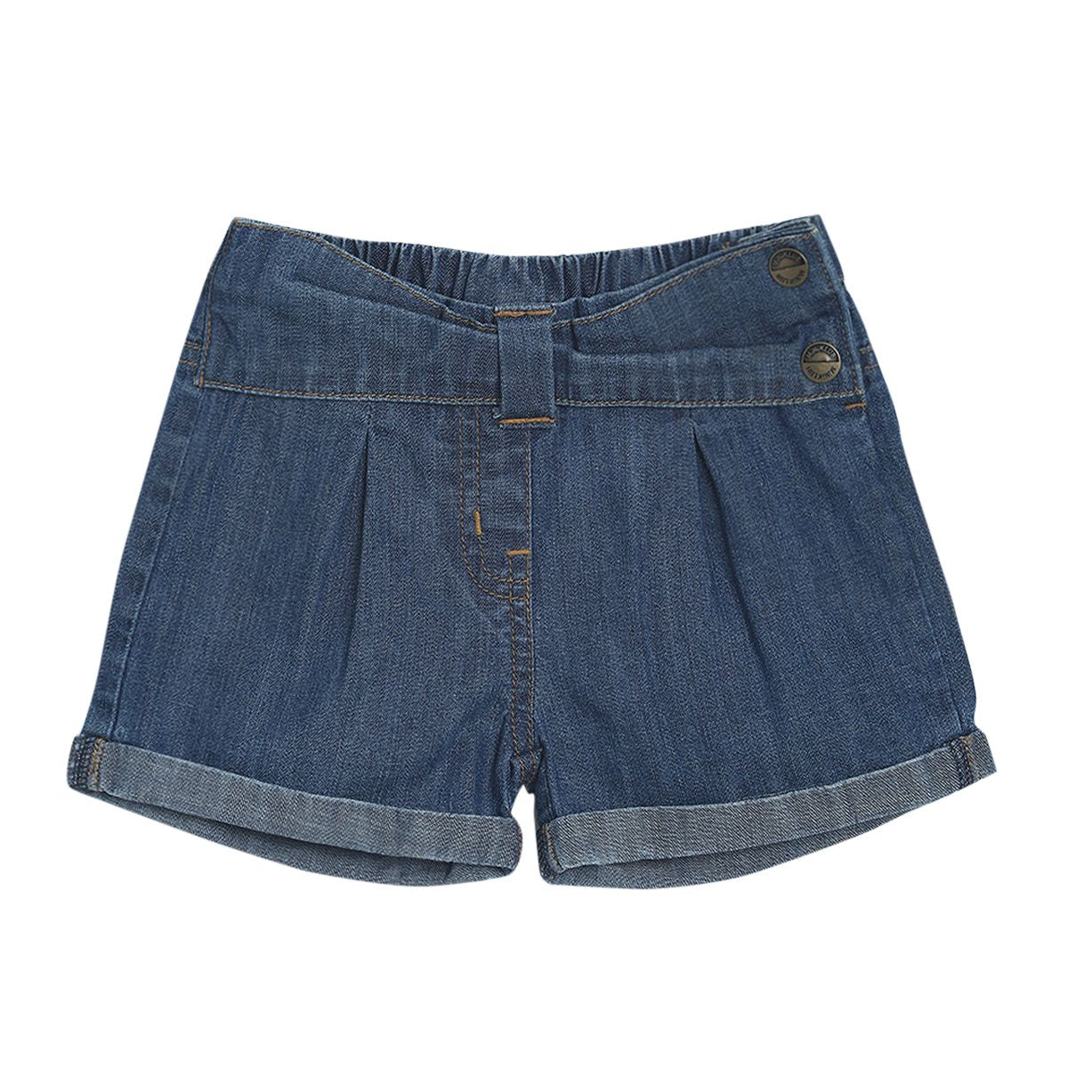 Pack of 1 denim shorts - navy blue for 3-6 Months