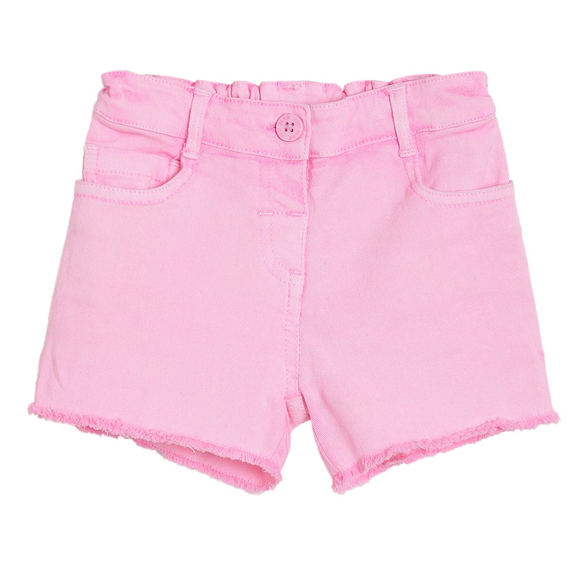 Pack of 1 woven shorts - neon pink for 3-6 Months