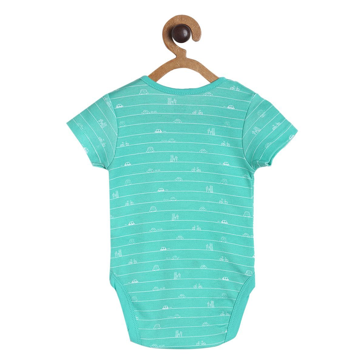 Pack of 3 bodysuit - turquoise green for New Born