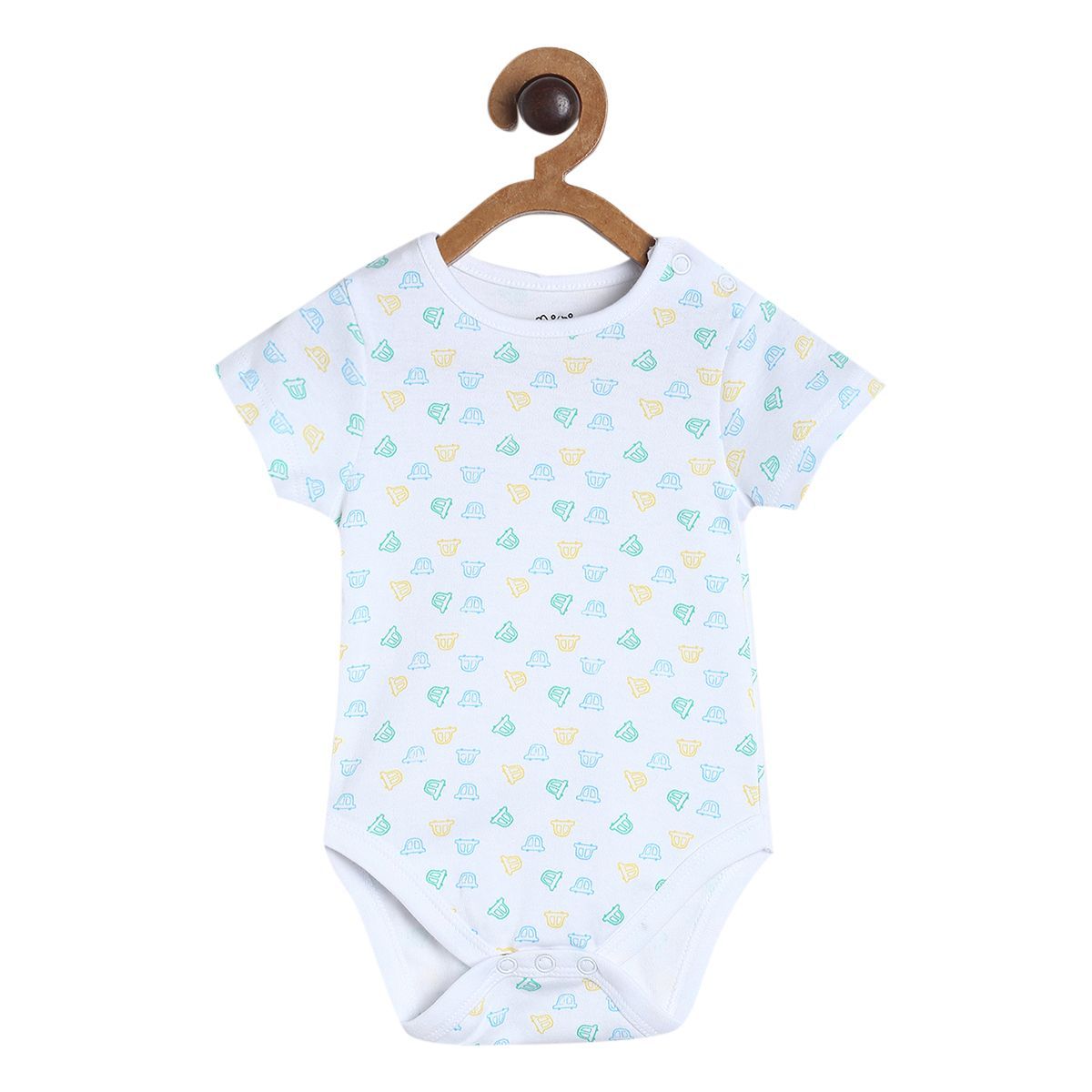 Pack of 3 bodysuit - turquoise green for New Born